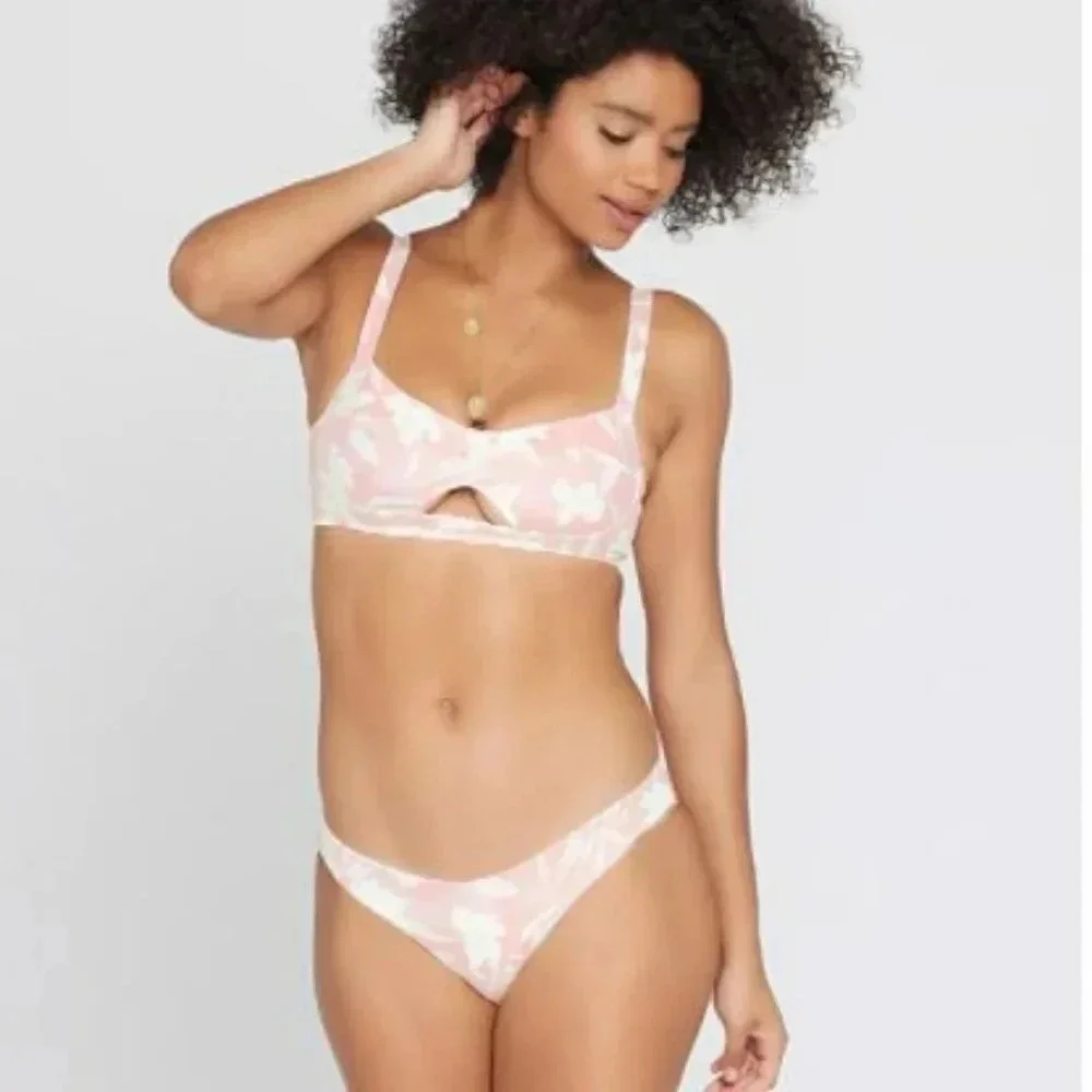 L*Space Eco Chic Econyl® Flora Bikini Top, paradise blooms - Picture 8 of 9